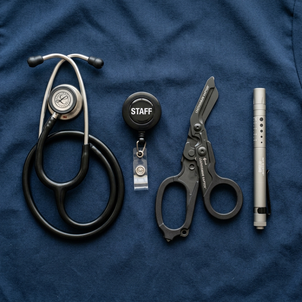 Clinical Utility Accessories Flatlay Showcase