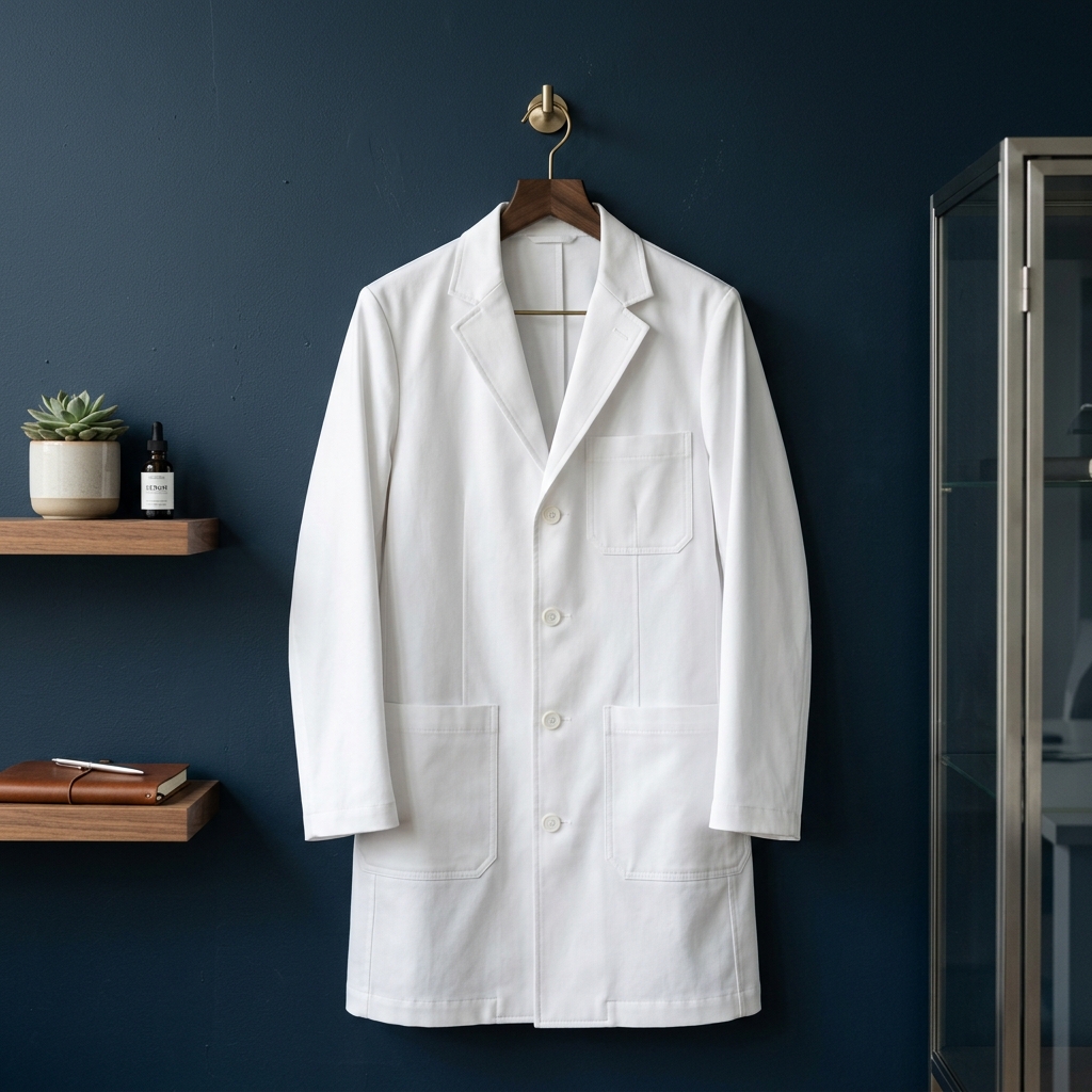 Premium White Clinical Lab Coat