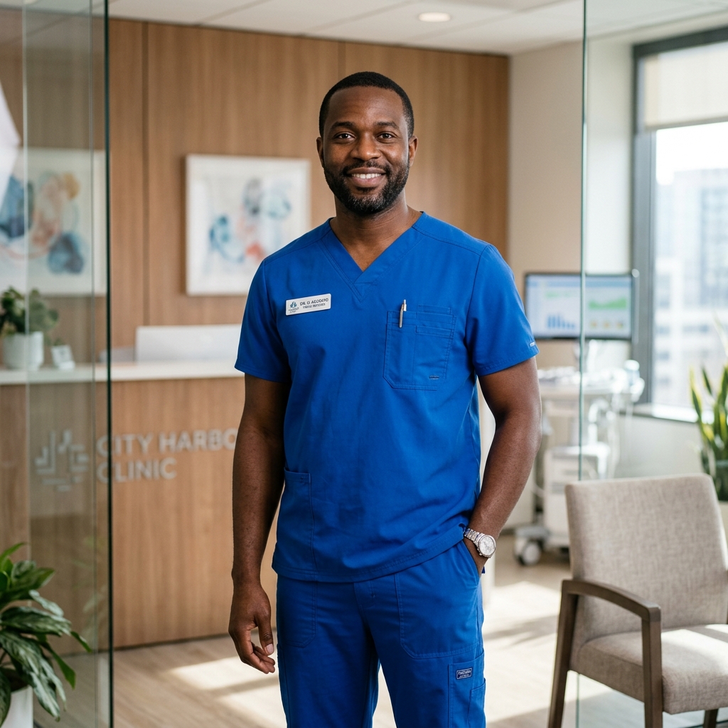Men's Premium Medical Scrubs Set